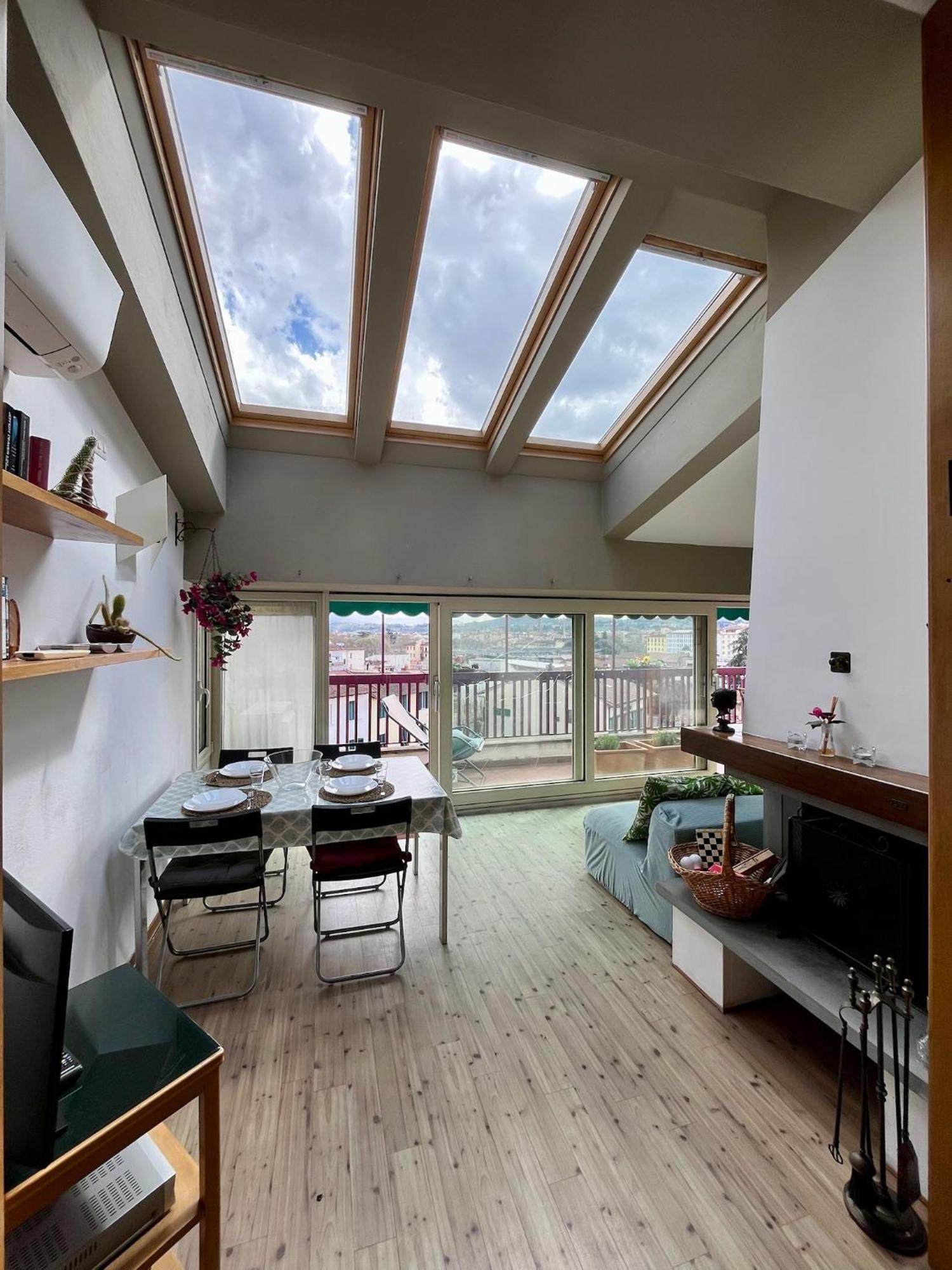 Settesanti Vintage Attic Apartment Florence Exterior photo