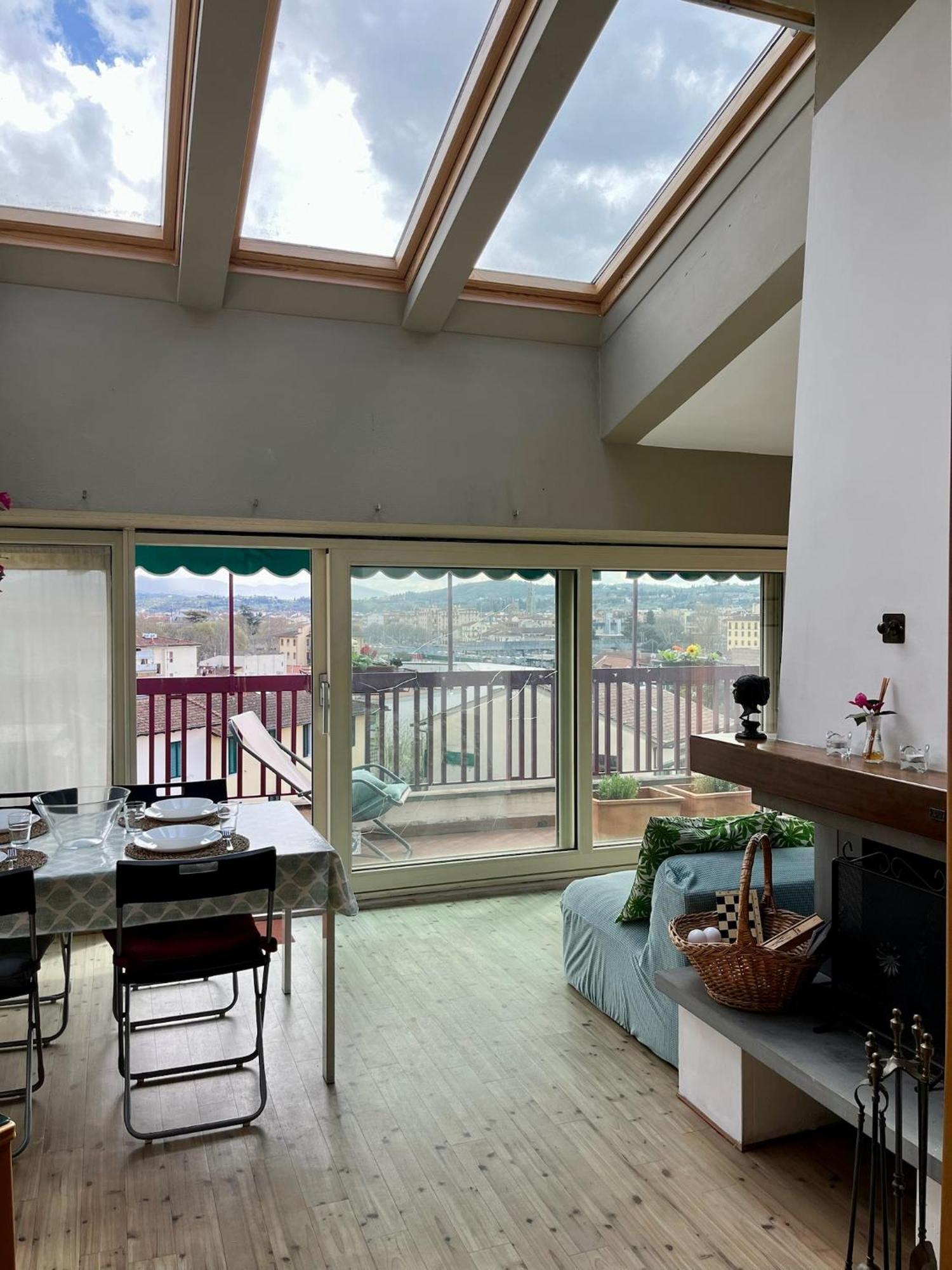 Settesanti Vintage Attic Apartment Florence Exterior photo